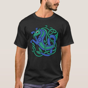 Celtic Hippocampus Zee-paard T-shirt
