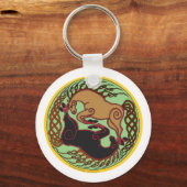 celtic horse yin yang sleutelhanger (Voorkant)