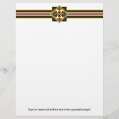 Celtic Horses Letterhead Persoonlijk Briefhoofd (Voorkant)