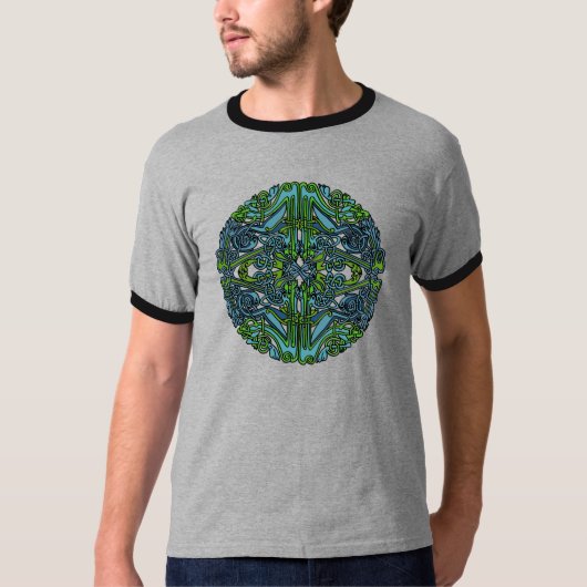 Celtic Hound Circle T-shirt (Voorkant)