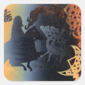 Celtic Image Vierkante Sticker (Voorkant)