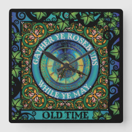 Celtic Impermanence Vierkante Klok