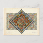 Celtic Interlace Panel Briefkaart (Voorkant)