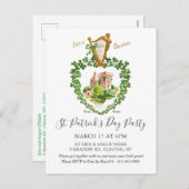 Celtic Irish Blarney Castle St. Patrick's Day Feestdagenkaart (Voorkant / Achterkant)