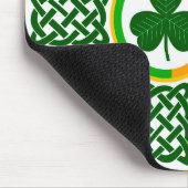 Celtic Irish Flag Design voor Muismat (Hoek)