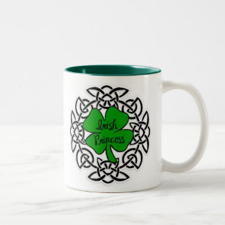 Celtic Irish Princess Tweekleurige Koffiemok