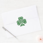 Celtic Irish Shamrock St. Patrick's Day sticker (Envelop)