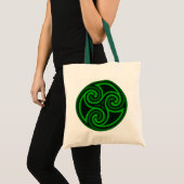 Celtic Irish Swirl Bag Tote Bag (Voorkant (product))