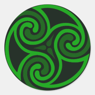 Celtic Irish Swirl Sticker