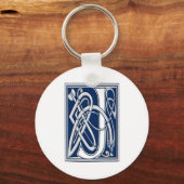 Celtic J Monogram Sleutelhanger (Voorkant)