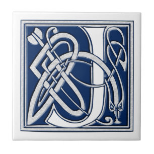Celtic J Monogram Tegeltje