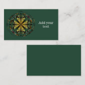 Celtic Journey Abstract Visitekaartje (Voorkant / Achterkant)