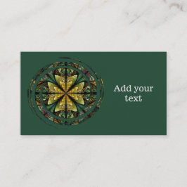 Celtic Journey Abstract Visitekaartje