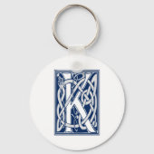 Celtic K Monogram Sleutelhanger (Voorkant)