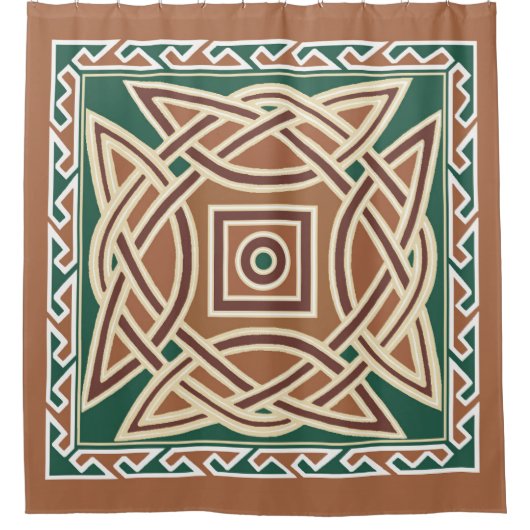 Celtic Kells Douchegordijn (Voorkant)