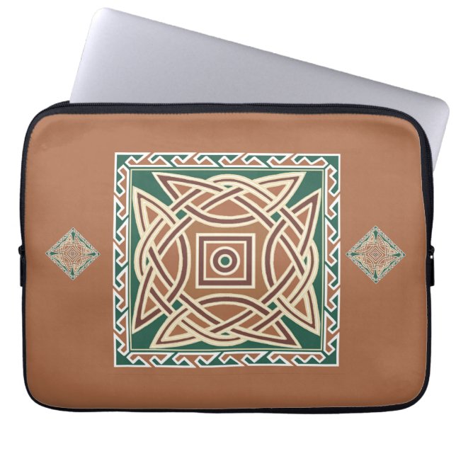 Celtic Kells Laptop Sleeve (Voorkant)