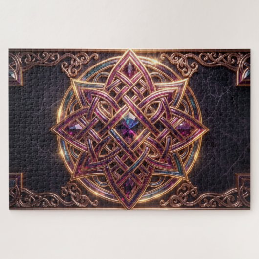 Celtic Knoop Legpuzzel (Horizontaal)