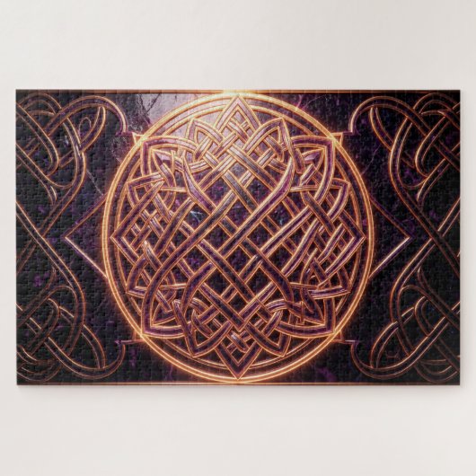 Celtic Knoop Legpuzzel (Horizontaal)