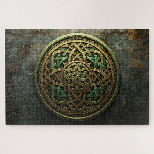 Celtic Knoop Mandala Legpuzzel (Horizontaal)