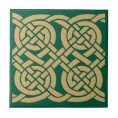 Celtic Knooppunten Fries Patroon Tegeltje (Voorkant)