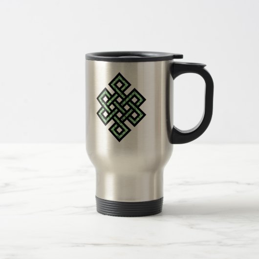 Celtic Knot 10 Green Reisbeker (Rechts)