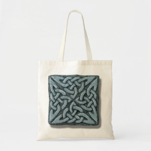 Celtic Knot 4-vierkante steen Tote Bag