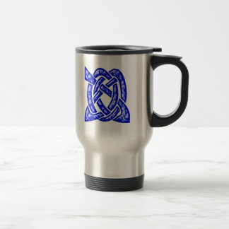 Celtic Knot 6 Dark Blue Reisbeker