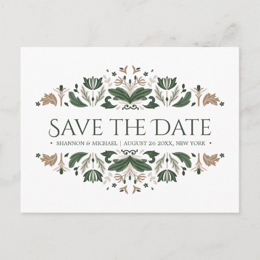 Celtic Knot | Aankondiging van Irish Wedding Shamr (Voorkant)