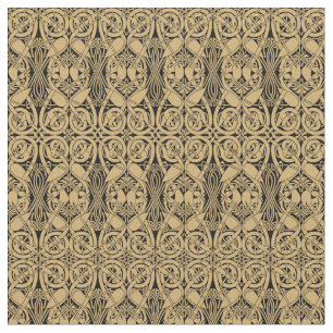 Celtic Knot Animals Lindisfarne Pattern Stof