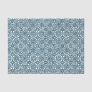 Celtic Knot Blauwgroen Blue Pattern Tissuepapier