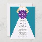 Celtic Knot Bridal Shower Invitation Kaart (Voorkant)