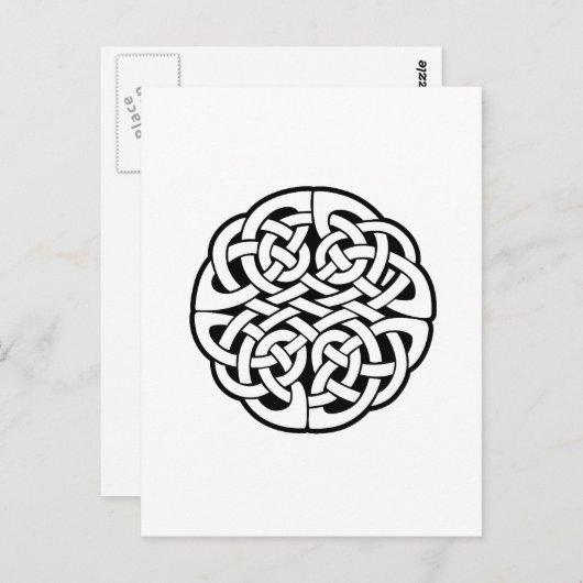 Celtic Knot Briefkaart (Voorkant / Achterkant)
