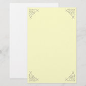 Celtic Knot Briefpapier (Voorkant / Achterkant)