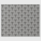 Celtic Knot Caduceus Cadeaupapier (Vlak)