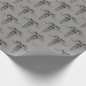 Celtic Knot Caduceus Cadeaupapier (Hoek)