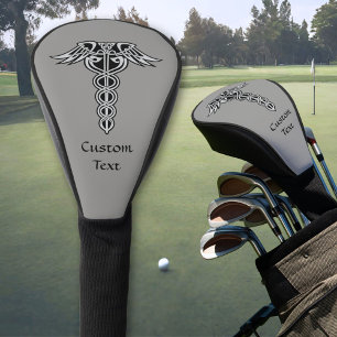 Celtic Knot Caduceus Golfheadcover