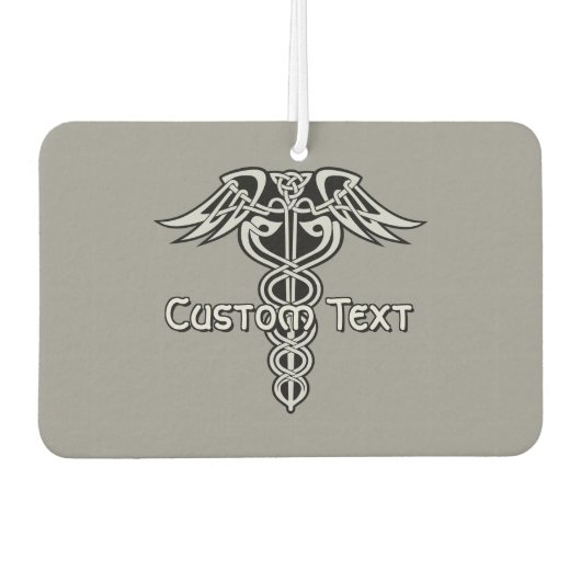 Celtic Knot Caduceus Luchtverfrisser (Voorkant)