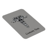 Celtic Knot Caduceus Magneet (Rechterzijde)