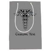Celtic Knot Caduceus Medium Cadeauzakje (Voorkant)