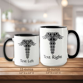 Celtic Knot Caduceus Mok