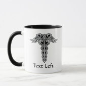 Celtic Knot Caduceus Mok (Links)