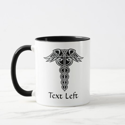Celtic Knot Caduceus Mok (Links)