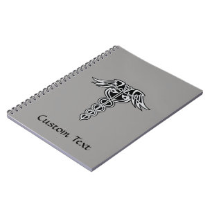 Celtic Knot Caduceus Notitieboek