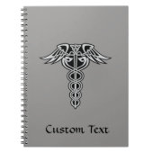 Celtic Knot Caduceus Notitieboek (Voorkant)