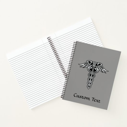 Celtic Knot Caduceus Notitieboek (Binnen)