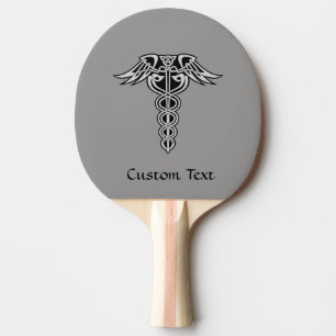 Celtic Knot Caduceus Tafeltennisbatje