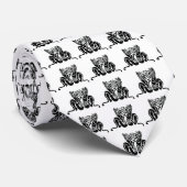 Celtic Knot Cats Stropdas (Opgerold)