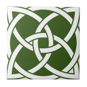 Celtic Knot Ceramic Tile Tegeltje
