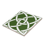 Celtic Knot Ceramic Tile Tegeltje (Zijkant)
