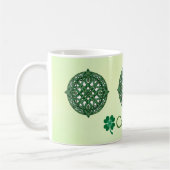 Celtic Knot Circles St. Patrick's Day Koffiemok (Links)